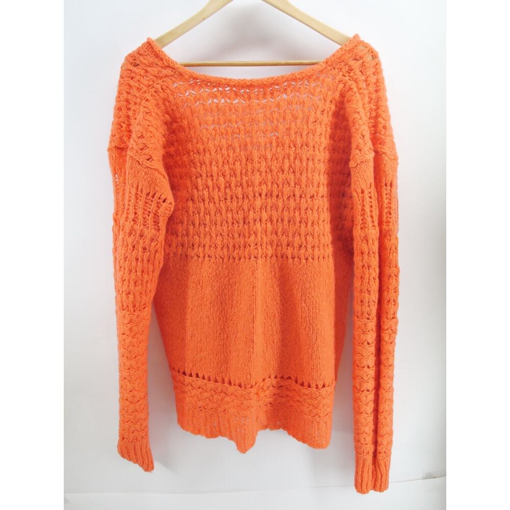 Sweater‎ Free People Crashing Waves Orange Size S - Picture 8 of 8